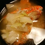 福松荘 - 渡りがにの味噌汁