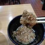 えどもんど - アブラの中にもほぐし豚入ってた