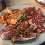 多平 - カイノミ、ハラミ、カルビ、テッチャン