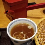 吉祥庵 - そば湯。