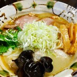 いち井 - 焼あご塩 (大盛り) 海老わんたん