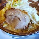 Manninya Daigakumaeten - Ｇ麺 (中盛) 野菜ダブル