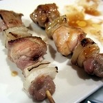 やきとり・ホルモン串　もりしん - ねぎみ