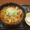 まるまつ - 酸辣湯麺の景色！