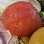 塩そば専門店 桑ばら - 丸ごとトマトの冷やし塩そば