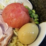 塩そば専門店 桑ばら - 丸ごとトマトの冷やし塩そば