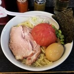 塩そば専門店 桑ばら - 丸ごとトマトの冷やし塩そば