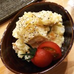 焼き鳥 ばかちん - ポテサラハぁーフ