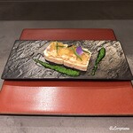 カーサ・デル・チーボ - 鮟鱇の肝のﾃﾘｰﾅと毛蟹のｲﾝｻﾗｰﾀ