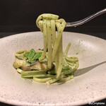 カーサ・デル・チーボ - 蝦夷あわびのバヴェッテ