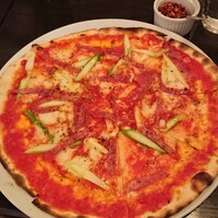 ピッツェリア ロマーナ ジャニコロ - 本日のピッツァ、大きい！