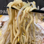 自家製麺 まさき - 【2021.6.1】中華麺バリカタ。バッキンバッキンでチョー好み❤️