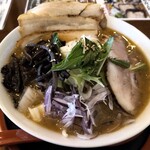 富川製麺所 - 味噌スモークチャーシュー麺1050円