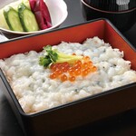 生かに重 ～味噌汁・香の物付～