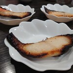 京都一の傳 本店  - お手軽3種　銀鱈、鰆、金目鯛