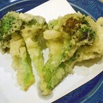 天ぷら処 こさか - ブロッコリー天ぷら