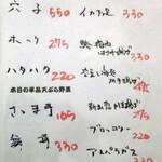 天ぷら処 こさか - 本日の単品天ぷら