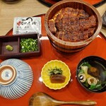 うなぎ和食 しら河 - 上ひつまぶし、きも吸