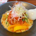 Abashiri Ramen Nishitaga - 冷やしキムチ中華