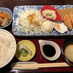 Koujiya Nitarou - 宮城サーモンレアフライ定食
