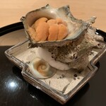 まき村 - 栄螺うに壺焼き