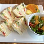 京橋千疋屋 フルーツパーラー - フルーツサンドイッチ