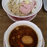 中華そば 壇 - つけ麺(山盛り)