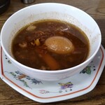 中華そば 壇 - つけ麺のつけ汁