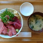 本鮪丼なかばやし - 本鮪丼（大盛）