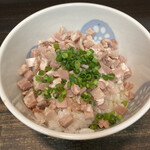 麺屋 満開 - 豚めし（¥250）