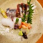 赤坂とゝや魚新 - 刺身盛り合わせ