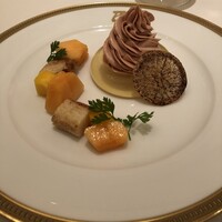 アピシウス - 前菜：フォアグラのムース