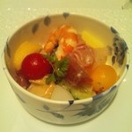 メインダイニング シーホース - 鳥羽近海の幸と秋野菜の塩麹マリネ