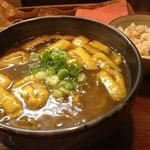 手打ちそば 庄八 - カレーそば＋かやくご飯