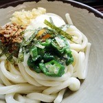 あおき - ネバとろうどん（大：550円）