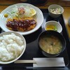 つぼや食堂 - チキンカツ定食（８００円）