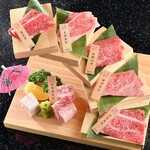 [僅限仙台牛肉無限量供應]烤肉烤肉壽司仙台牛肉中最好的套餐107 道菜 ⇒ 5,720日元 * 1D系統