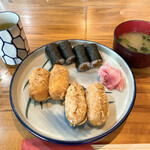 Otsuna Sushi - 【2021年05月】いなり寿司とかんぴょう巻。