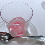 志摩観光ホテル　ベイスイート - お口直しのグラニテ