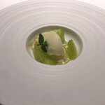 志摩観光ホテル　ベイスイート - シャインマスカットのソルベ