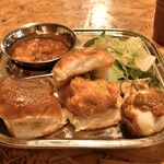 西インドスパイス ガヤバジ - ワダパオバジ@税込500円