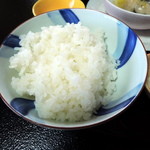 日本料理 にじ - 白御飯