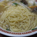 さかえや - タンメンの麺