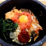 麺めん - 明太子ビビンバ(740円＋税)