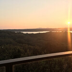 志摩観光ホテル　ベイスイート - 陽が沈み始めました