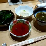 鮨 由う - 前菜いろいろ