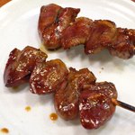 やきとり健歩゛ - ハツ。タレ。