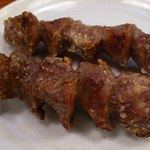 やきとり健歩゛ - 砂肝。