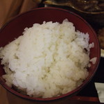 炭火焼 築地本鮪 あべにう - ご飯（お替無料）