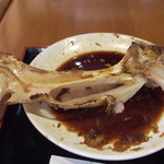 炭火焼 築地本鮪 あべにう 秋葉原店 - まぐろカマ焼き使用後